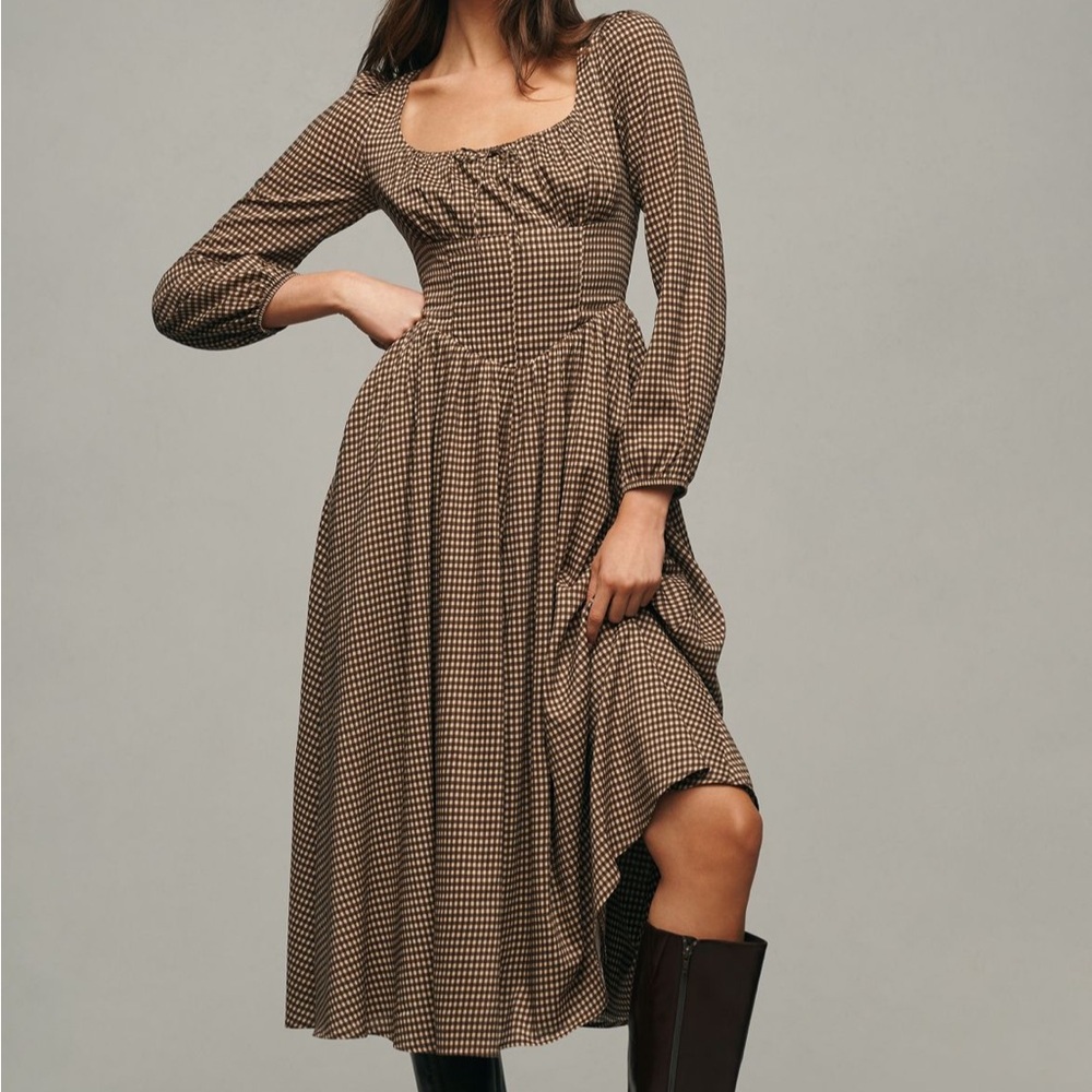 Reformation Oria Midi Dress
